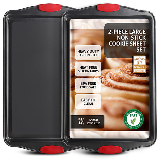 Eatex 2-Piece Large Baking Sheet Set - Your recipe for greater taste.