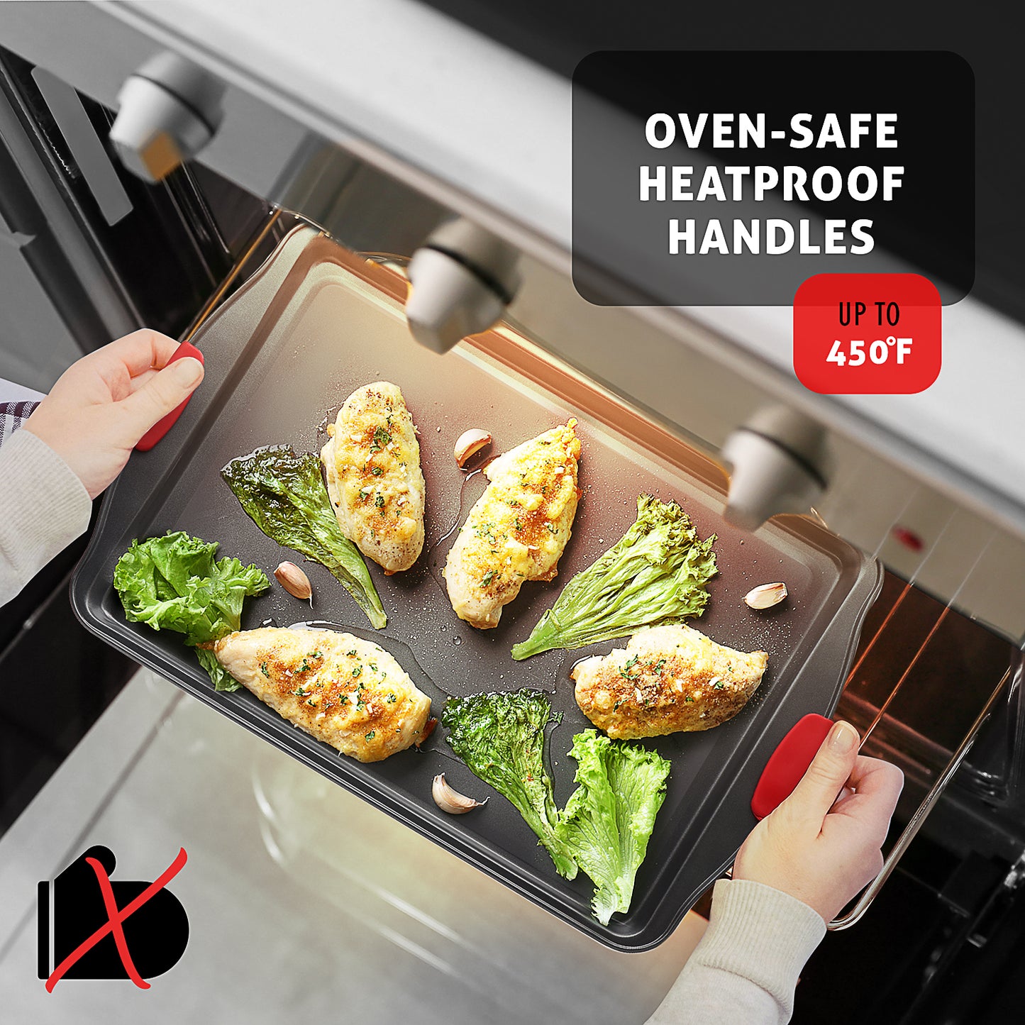 Eatex 3-Piece Baking Sheet Set