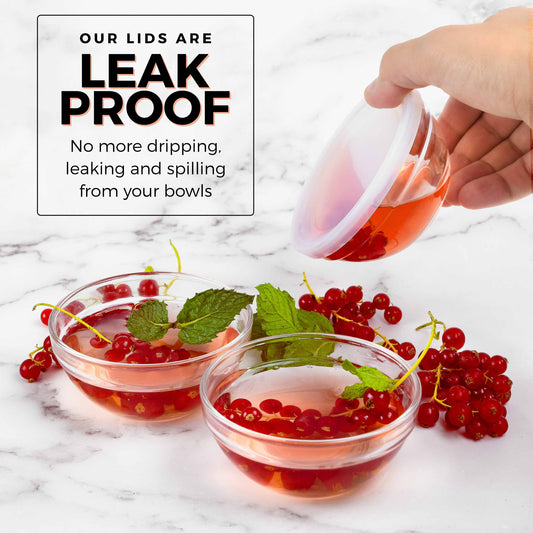 Eatex Small Glass Bowls Set